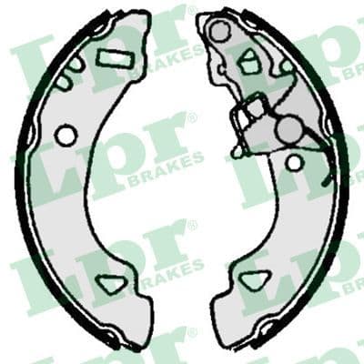Set saboti frana LPR 07060