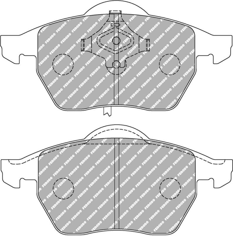 set placute frana,frana disc FERODO RACING DS PERFORMANCE FDS1323