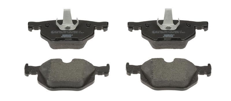 set placute frana,frana disc JURID 573744J