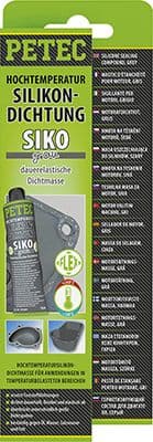 Garnitura, galerie admisie PETEC SILICONE SEALING COMPOUND, GREY 97680