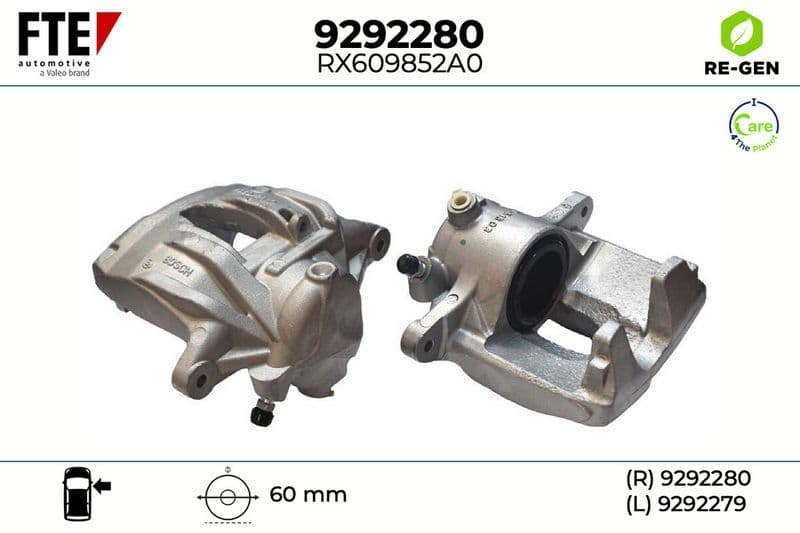 Etrier frana FTE 9292280