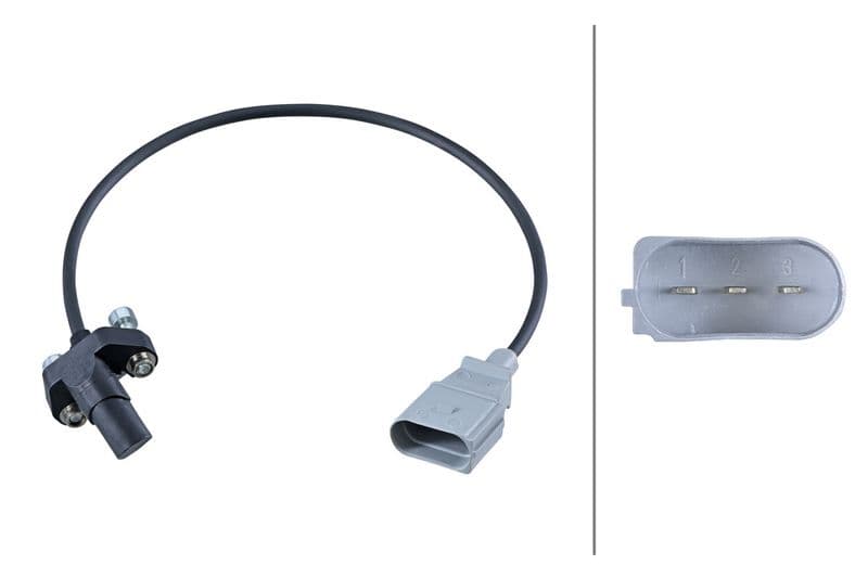 Senzor impulsuri, arbore cotit HELLA 6PU 358 381-711