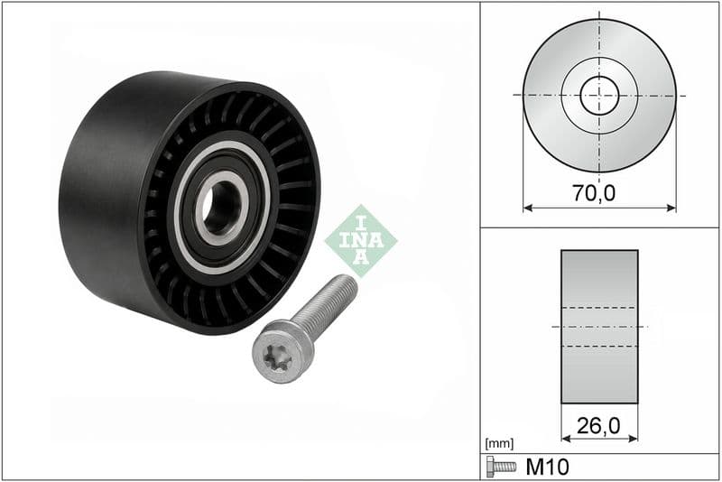 Rola ghidare/conducere, curea transmisie Schaeffler INA 532 0505 10
