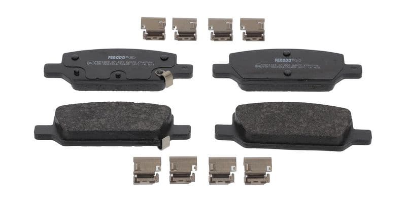 set placute frana,frana disc FERODO PREMIER ECO FRICTION FDB5258