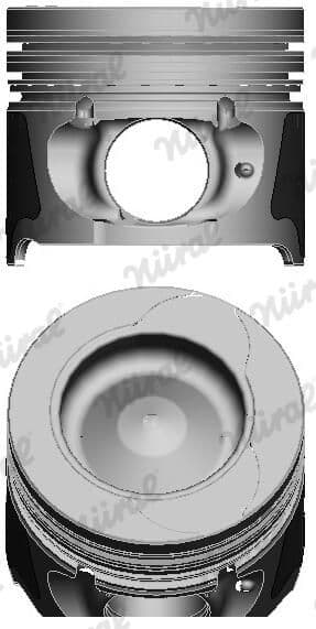 Piston NÜRAL 87-123400-50