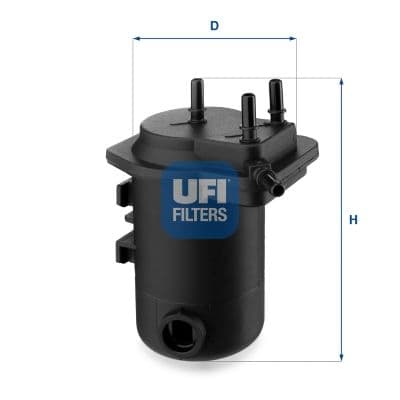filtru combustibil UFI 24.050.00