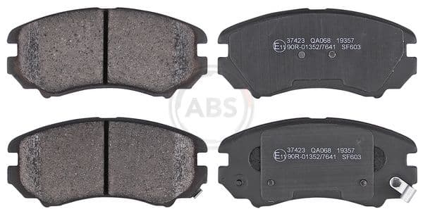 set placute frana,frana disc ABS 37423