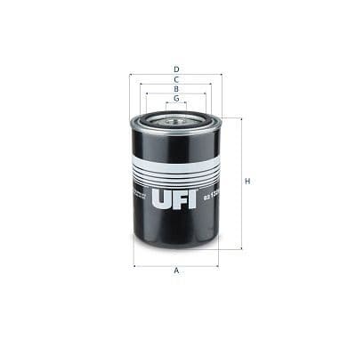 Filtru, sistem hidraulic primar UFI 82.132.00