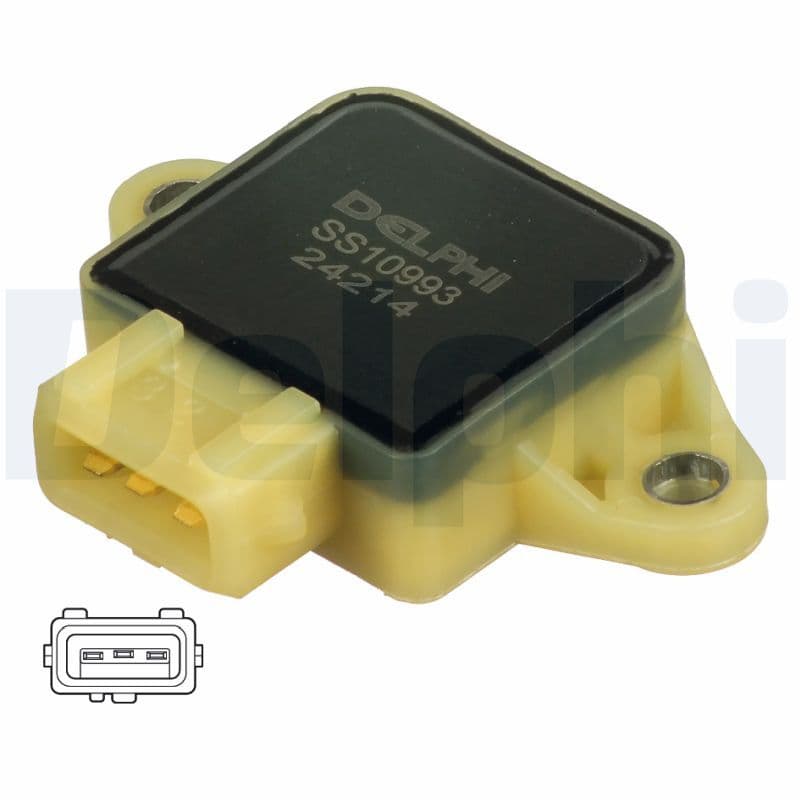Senzor, pozitie clapeta acceleratie DELPHI SS10993-12B1