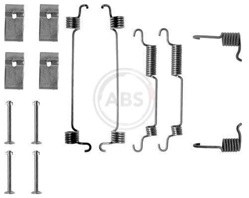 Set accesorii, sabot de frana ABS 0735Q