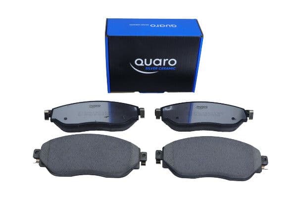 set placute frana,frana disc QUARO SILVER CERAMIC QP1742C