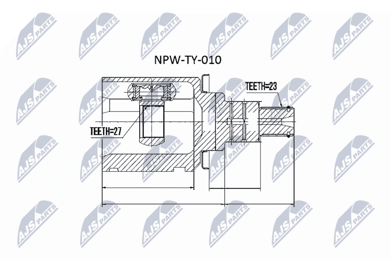 Set articulatie, planetara NTY NPW-TY-010