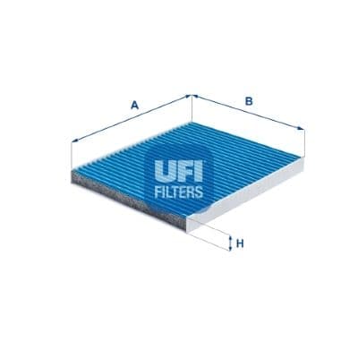 Filtru, aer habitaclu UFI ARGENTIUM 34.256.00