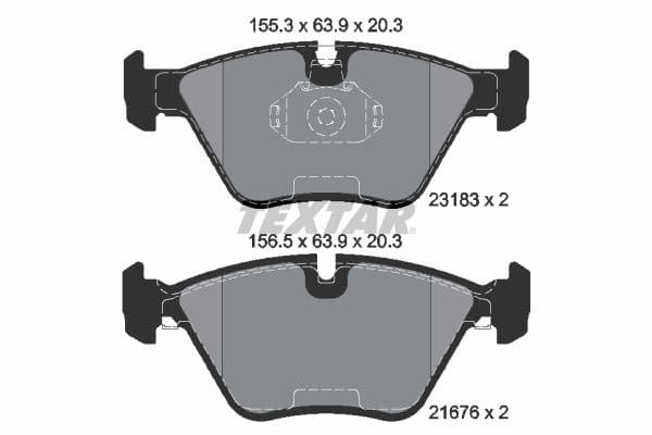 set placute frana,frana disc TEXTAR Q+ 2318302