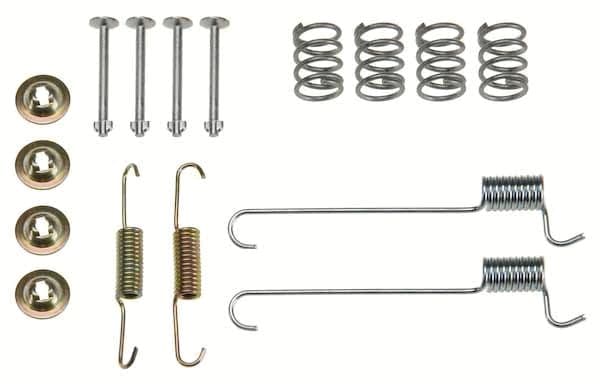 set accesorii, saboti frana parcare TRW SFK383