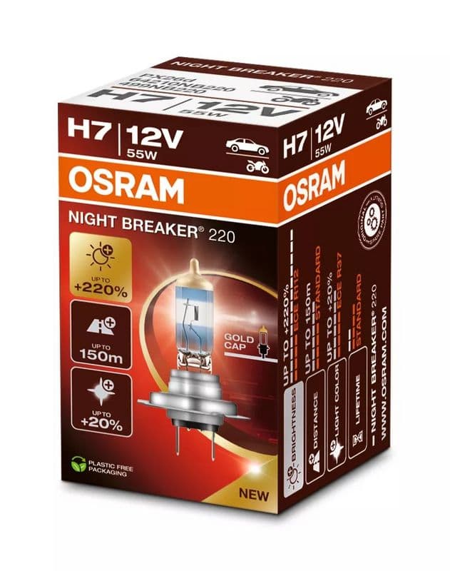 Bec, far faza lunga OSRAM 64210NB220
