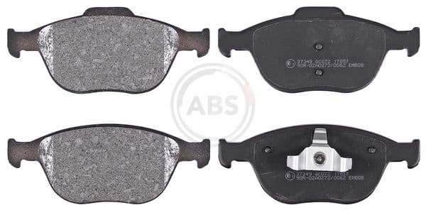 set placute frana,frana disc ABS 37349