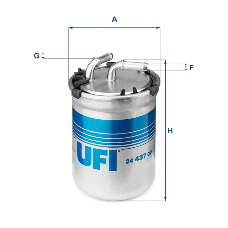 filtru combustibil UFI 24.437.00