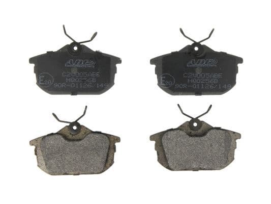 set placute frana,frana disc ABE C2V005ABE