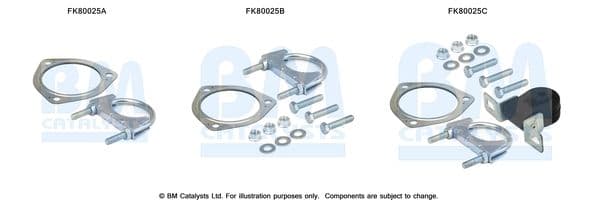 Set montare, catalizator BM CATALYSTS FK80025