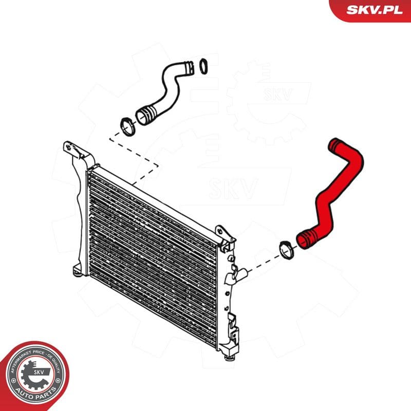Furtun radiator ESEN SKV 24SKV228