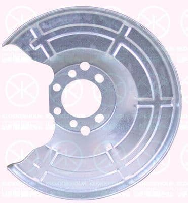 protectie stropire,disc frana KLOKKERHOLM 5062879