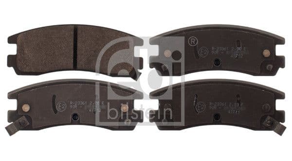 set placute frana,frana disc FEBI BILSTEIN 116154
