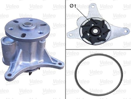 Pompă de apă, răcire motor VALEO 506952
