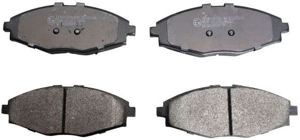 set placute frana,frana disc DENCKERMANN B110141