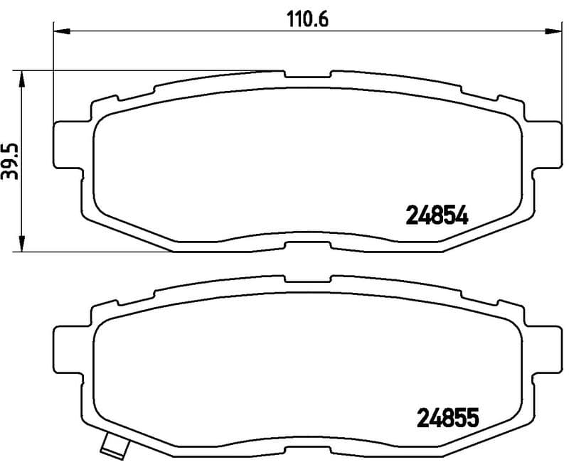 set placute frana,frana disc BREMBO PRIME LINE P 78 018