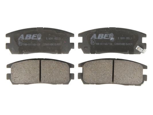 set placute frana,frana disc ABE C29001ABE