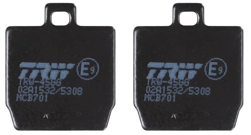 set placute frana,frana disc TRW Organic Allround MCB701