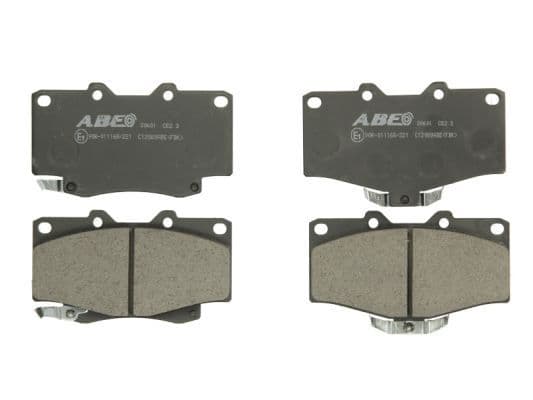 set placute frana,frana disc ABE C12089ABE