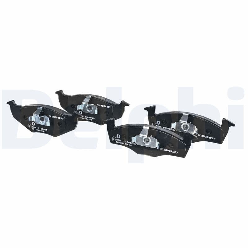 set placute frana,frana disc DELPHI LP1249