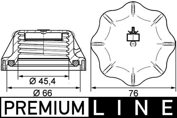 buson,vas expansiune MAHLE BEHR *** PREMIUM LINE *** CRB 20 000P
