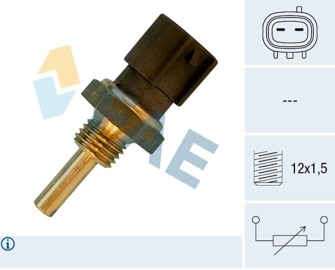 senzor,temperatura lichid de racire FAE 33580