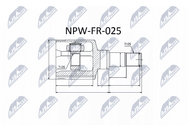 Set articulatie, planetara NTY NPW-FR-025