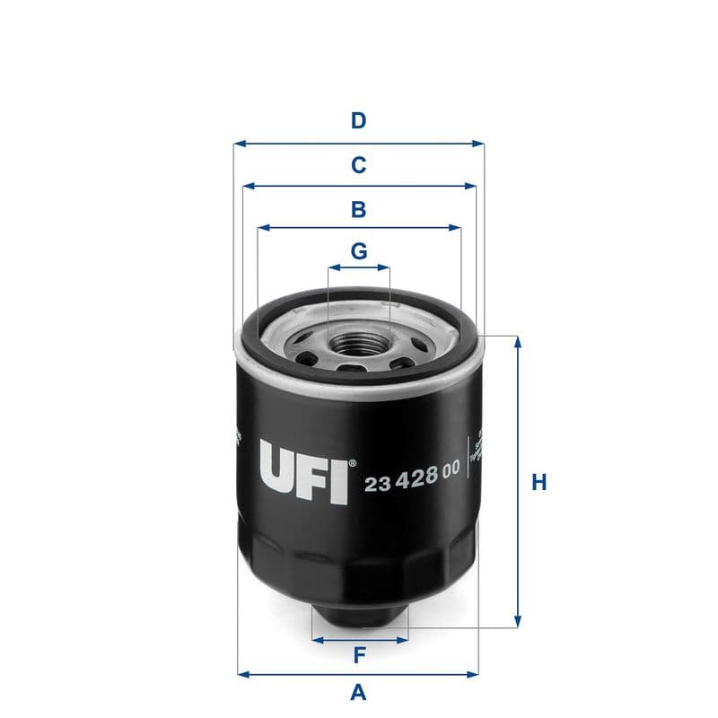 Filtru ulei UFI 23.428.00