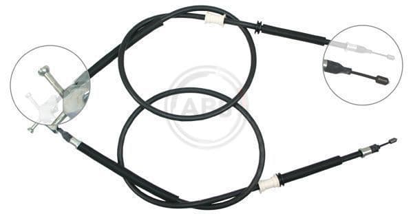 Cablu, frana de parcare ABS K17282