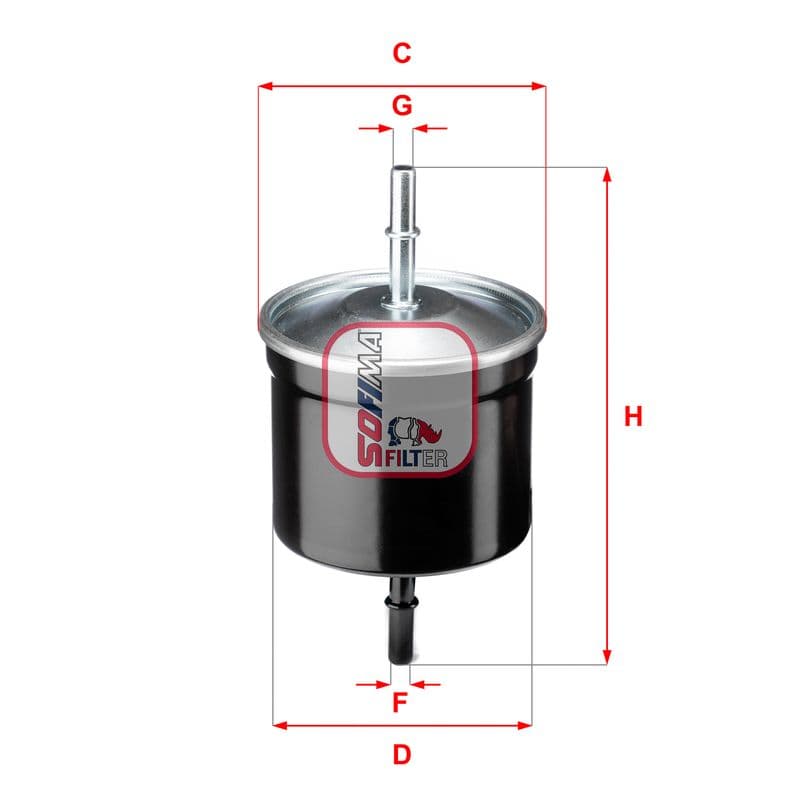 filtru combustibil SOFIMA S 1811 B