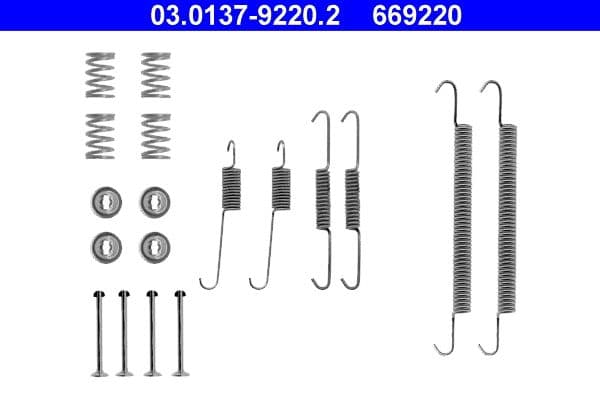 Set accesorii, sabot de frana ATE 03.0137-9220.2