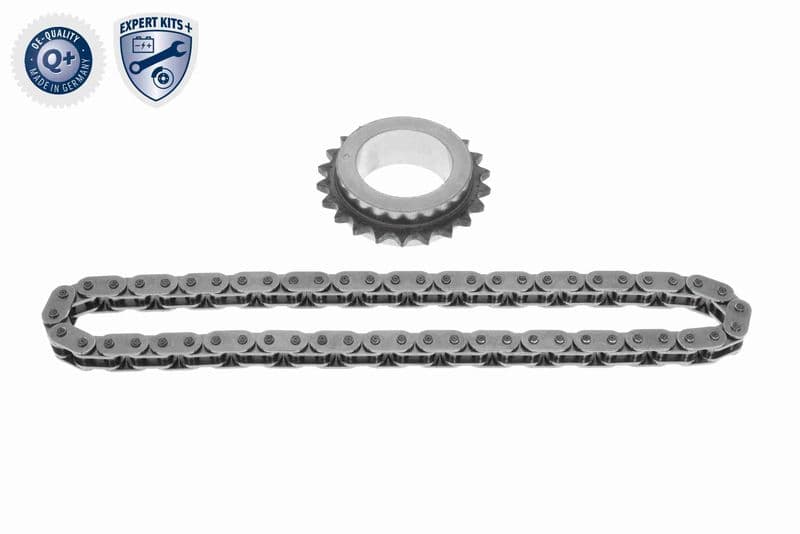 Set lant, antrenare pompa ulei VAICO Q+, original equipment manufacturer quality MADE IN GERMANY V22-0861