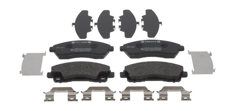 set placute frana,frana disc FERODO PREMIER ECO FRICTION FDB5243
