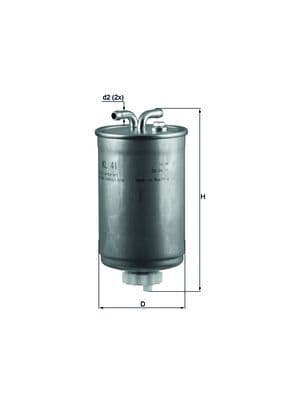 filtru combustibil MAHLE KL 41