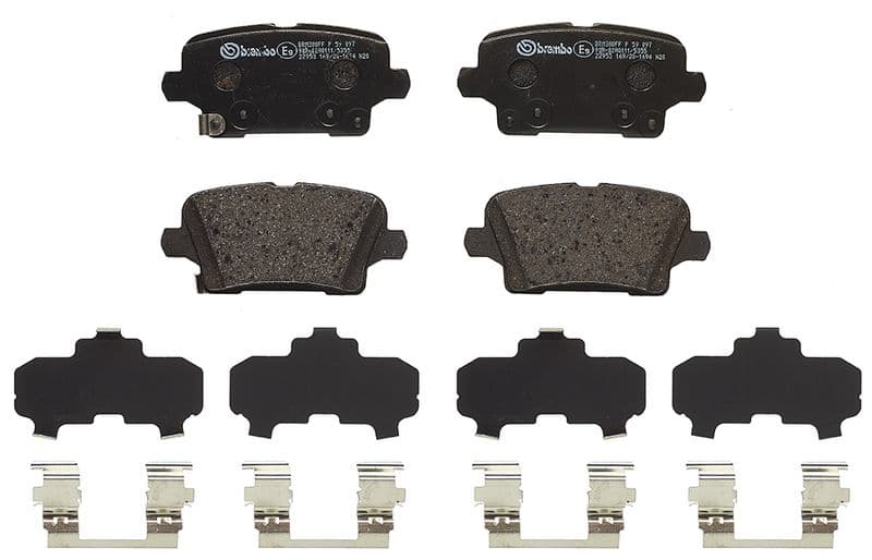set placute frana,frana disc BREMBO PRIME LINE P 59 097