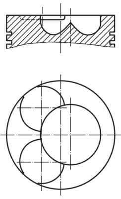 Piston MAHLE 028 07 02