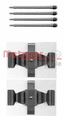 Set accesorii, placute frana METZGER AUTOTEILE 109-1643