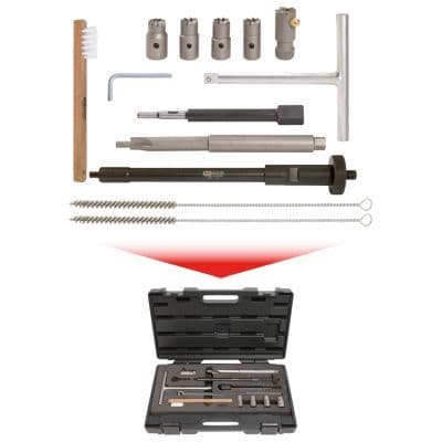 Set scule intretinere/freze scaun injector CR KS TOOLS 152.1170