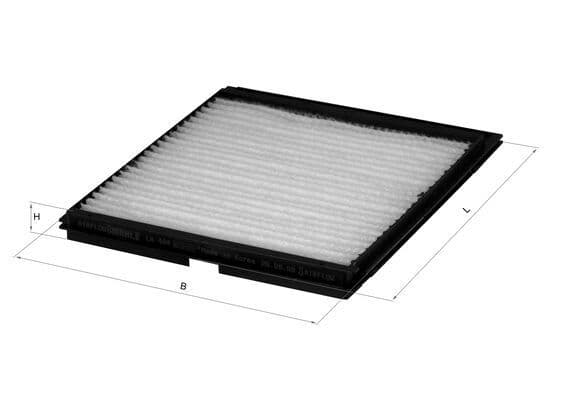 Filtru, aer habitaclu MAHLE LA 404