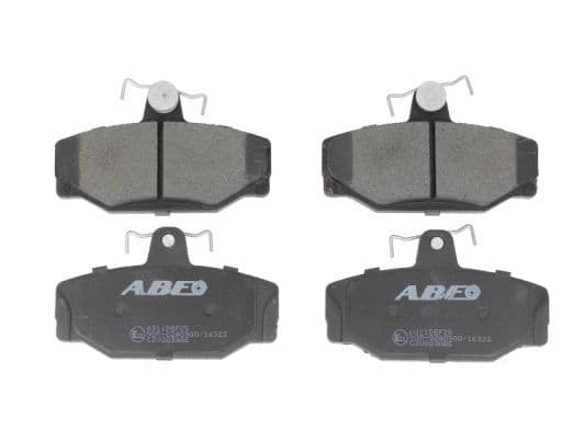 set placute frana,frana disc ABE C2V003ABE